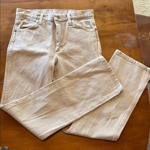 Wrangler Men’s 936 Cowboy Cut Slim Fit Tan Jeans